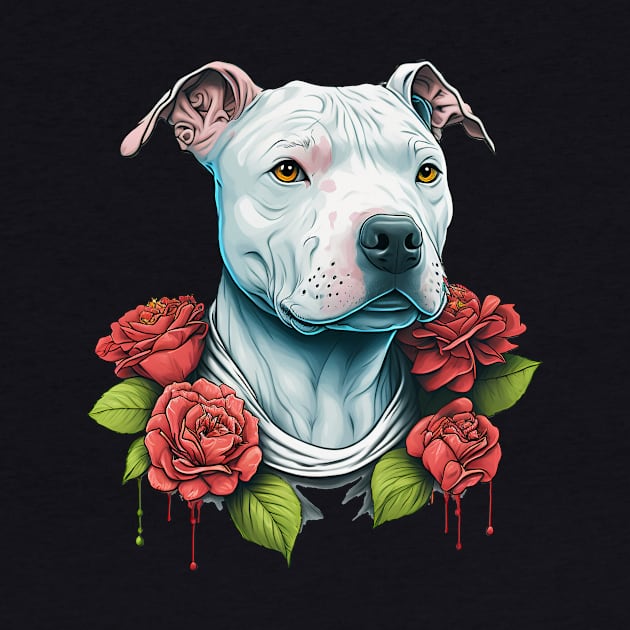 pitbull dog lover by Crazy.Prints.Store